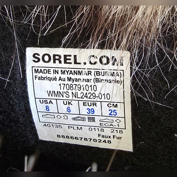 Sorel Joan of Arctic Women's Suede Waterproof Winter Boots Size 8 - Picture 10 of 10